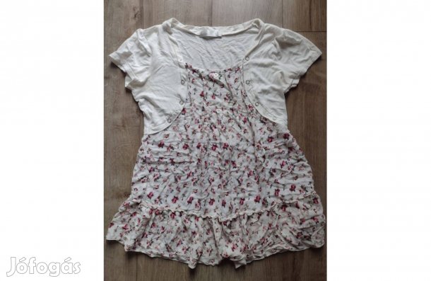 L_ 40 virágos hosszított felső