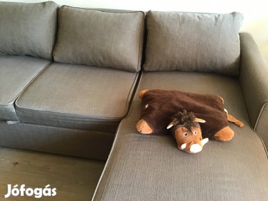 L alakú ágyneműtartós ágy