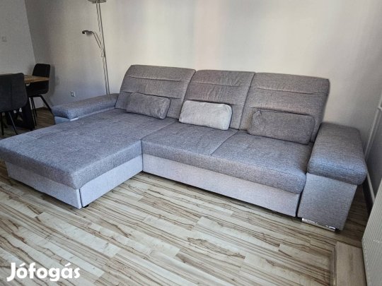 L alakú kanapé