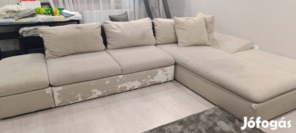 L-alakú kanapé