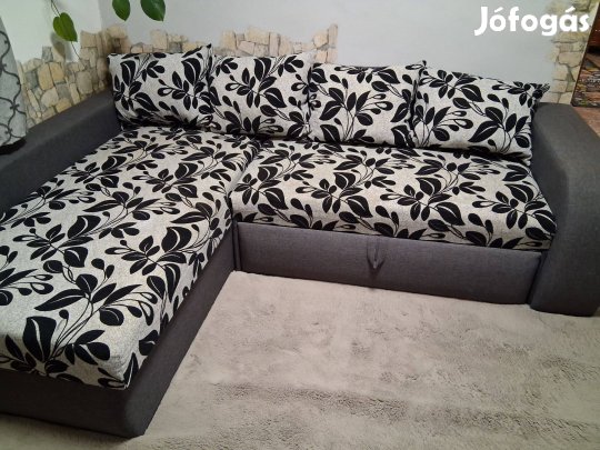 L alakú kanapé