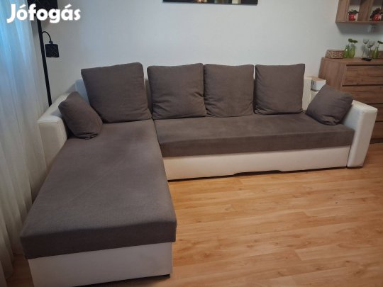 L alakú kanapé + fotel