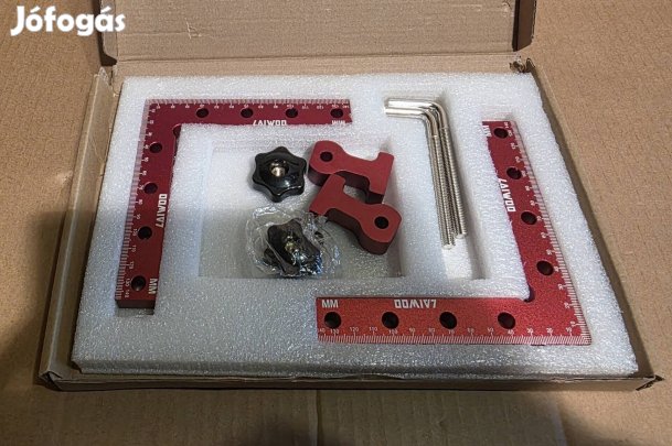 L-alakú pozicionáló derékszög készlet