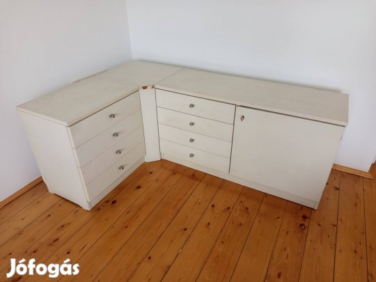 L-alakú szekrény 