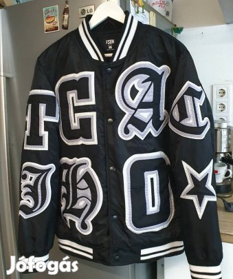 L-es Fishbone varsity baseball bomber dzseki kabát