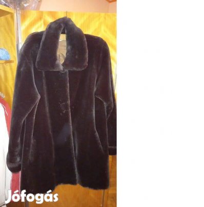 L-es barna műszőrme bunda