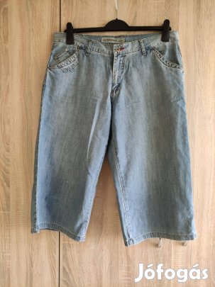 L-es férfi farmer térdnadrág