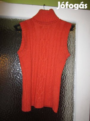 L-es kötött ujjatlan garbó