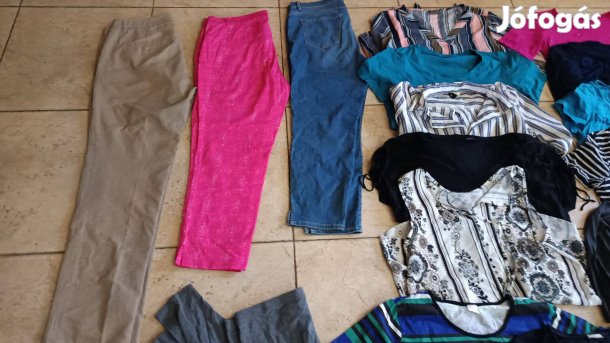L-es női 20 db-os női ruhacsomag eladó!