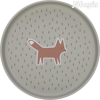 Lässig rókás gyermek tányér, OUTLET termék