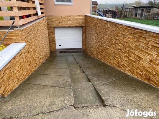 Lábazati kő burkolat