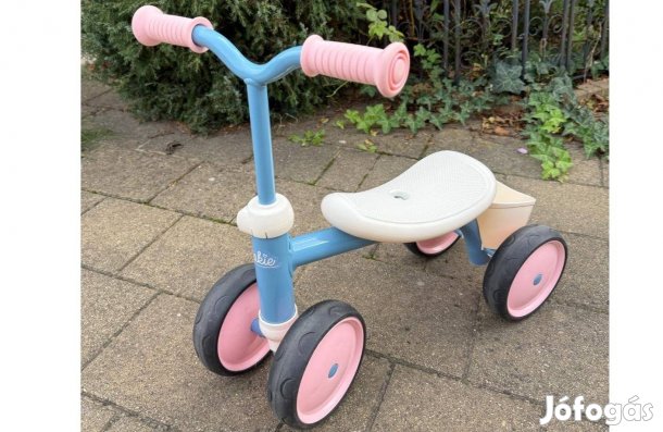 Lábbal hajtós 4 négykerekű Rookie baba gyermek lány jármű futóbicikli