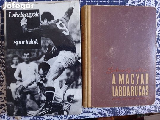 Labdarúgás történeti könyvek az 50-es és a 70-es évekből