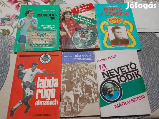 Labdarúgással kapcsolatos könyvek