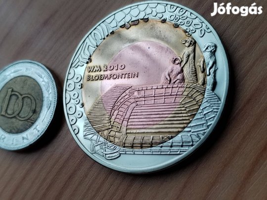 Labdarúgó VB 2010-es Dél-Afrikai Bloemfontein emlékérem