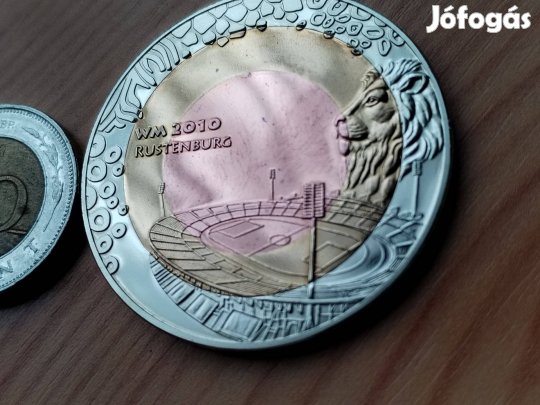 Labdarúgó VB 2010-es Dél-Afrikai Rustenburg emlékérem