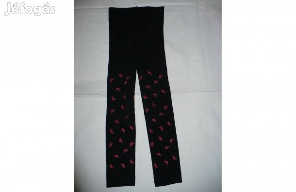 Lábfej nélküli kislány harisnya, 122/128-as méret