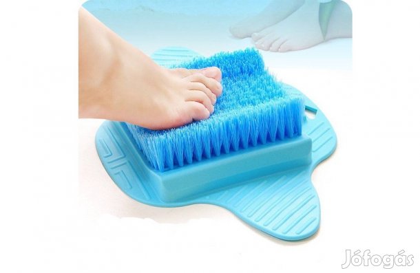 Lábtisztító kefe Tapadókorongos talp láb masszázskefe
