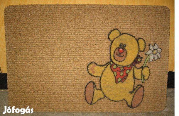 Lábtörlő, mackó motívumos
