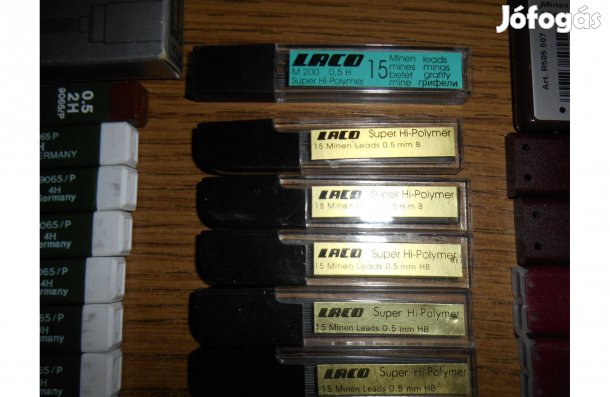 Laco és egyéb szerkesztő ceruzahegyek