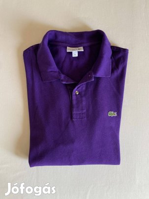 Lacoste férfi galléros póló, 8-as, 3XL-es