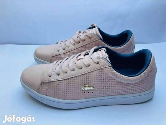 Lacoste női sportcipő EU 41 barack szín kifogástalan