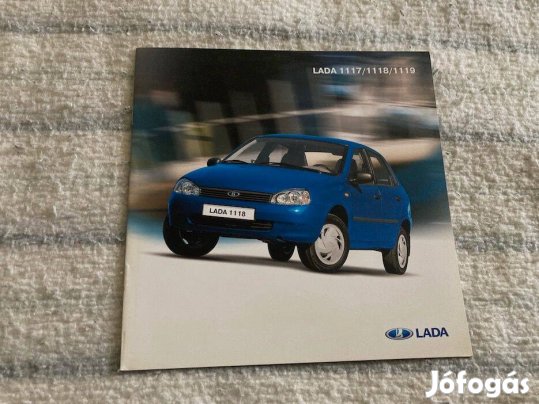 Lada 1117/1118/1119 prospektus, brosúra, katalógus