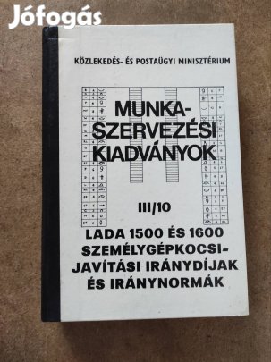 Lada 1500, 1600 Műhely javítási és iránynormák