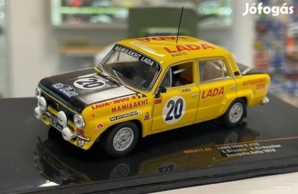 Lada 1600R No.20 Acropolis Rally 1978 1:43 1/43 Ixo