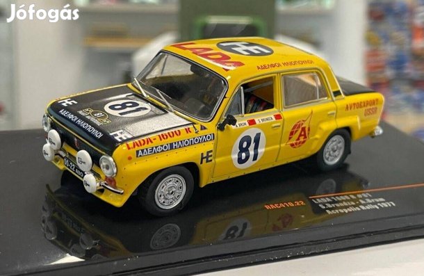 Lada 1600R No.81 Acropolis Rally 1977 1:43 1/43 Ixo