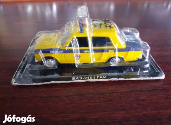 Lada 2101 GAI milicia kisauto modell 1/43 Eladó