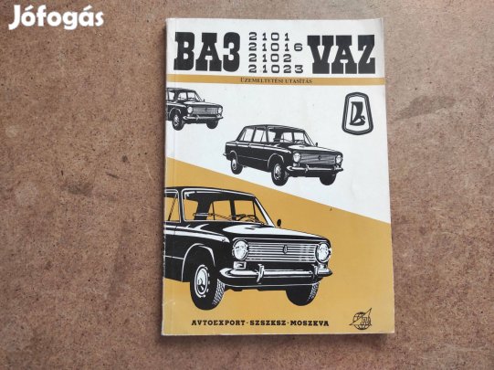 Lada 2101, 2102 kezelési üzemeltetési utasítás