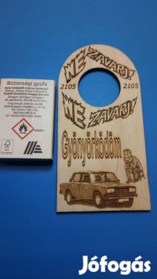 Lada 2105 Ne zavarj! Netábla. Autósnak Húsvétra, Valentín napra