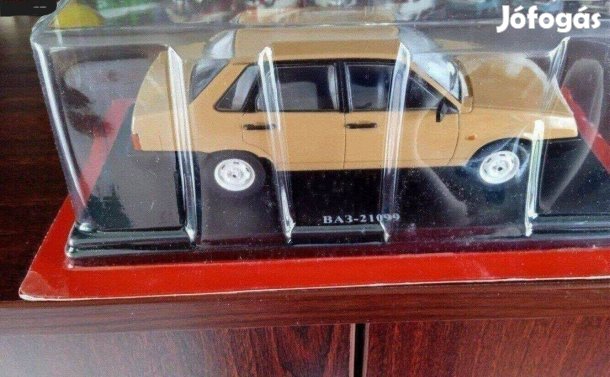 Lada 21099 "orosz sorbol" kisauto modell 1/24 Eladó