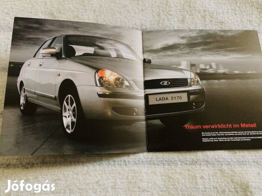Lada 2170 prospektus, brosúra, katalógus
