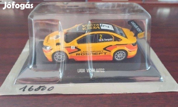 Lada Vesta WTCC kisauto modell 1/43 Eladó