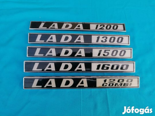 Lada család több típusához eredeti gyári és új hátfal felirat