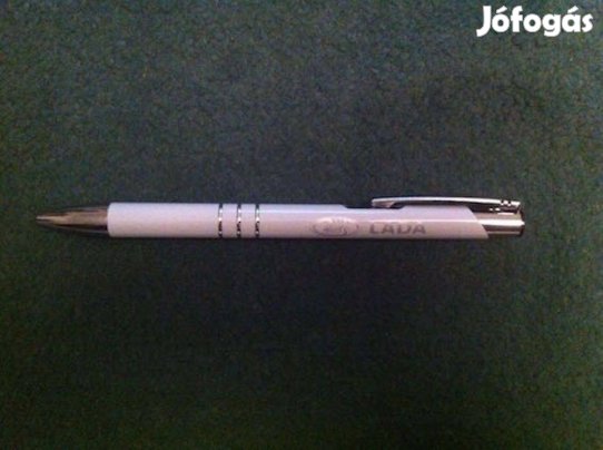 Lada elegáns fém toll, fehér színű