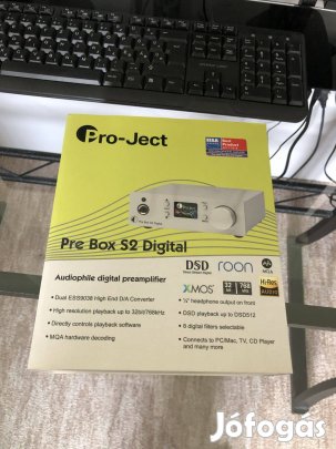 Ladó Pro-Ject Pre Box S2 Digital DAC / fejhallgató erősítő