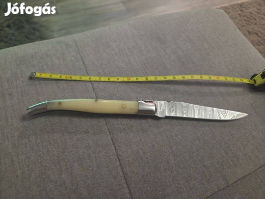 Laguiole francia bicska tevecsont damaszk bicska