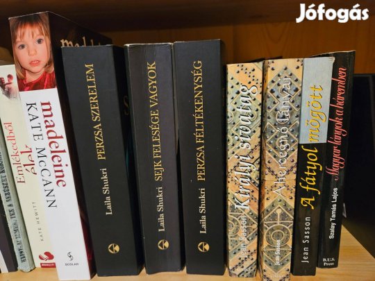 Laila Shukri stb.könyvek