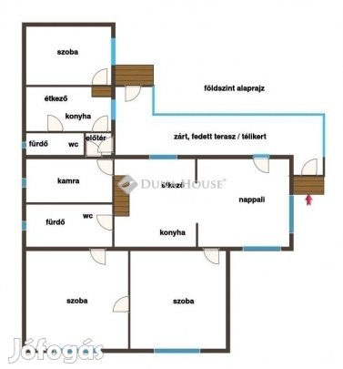 Lajosmizsén központi elhelyezkedésű kétrendbeli ház!