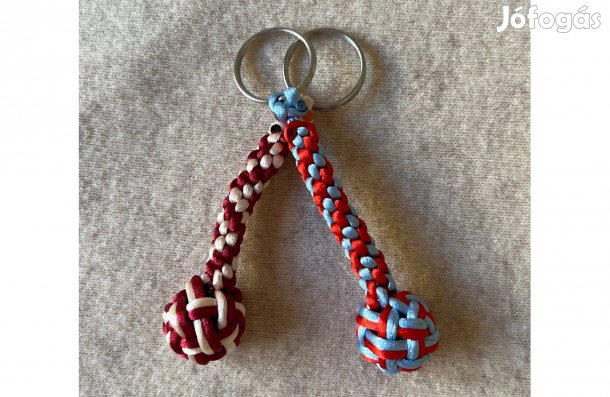 Lakás - kulcstartók, színes 3 db