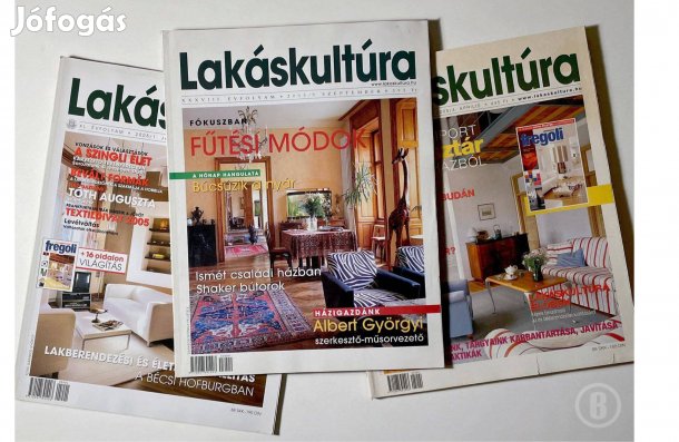 Lakáskultúra magazin (2000-2005) 6+2 db - - (Csak személyesen!)