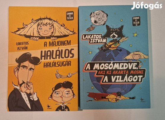 Lakatos István - Emma és Tesla 1-2 (regény)