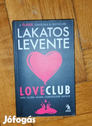 Lakatos Levente Love Club könyv 