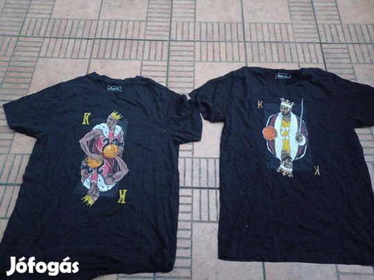 Lakers Lebrone James kosaras póló Jordan Chicago Bulls póló XL