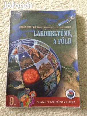 Lakóhelyünk, a Föld könyv földrajz tankönyv