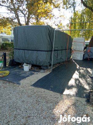 Lakókocsi 6M-Es Telepítésre