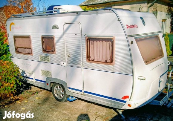 Lakókocsi Dethleffs 430T (Klíma+Mover)